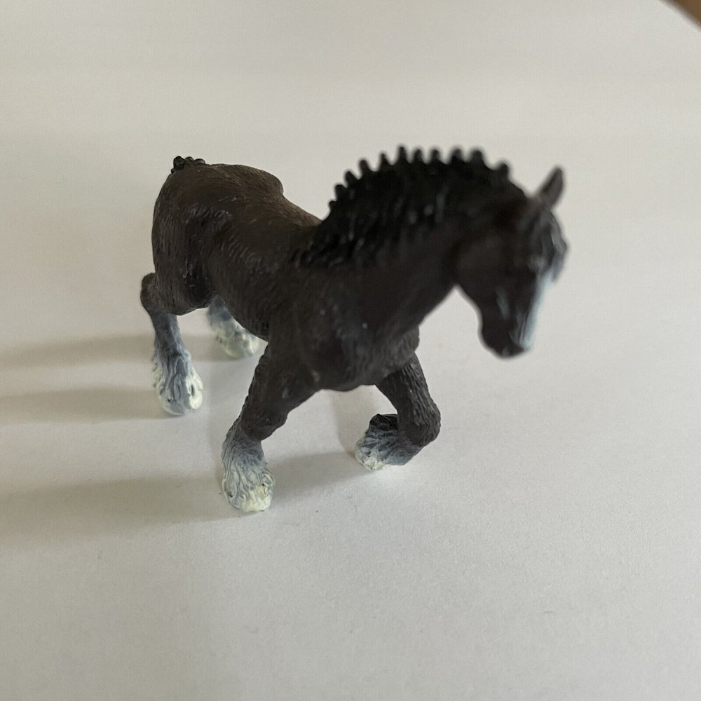 2004 Safari Ltd WS Clydesdale Stallion Horse Figure Figurine Model Equestrian